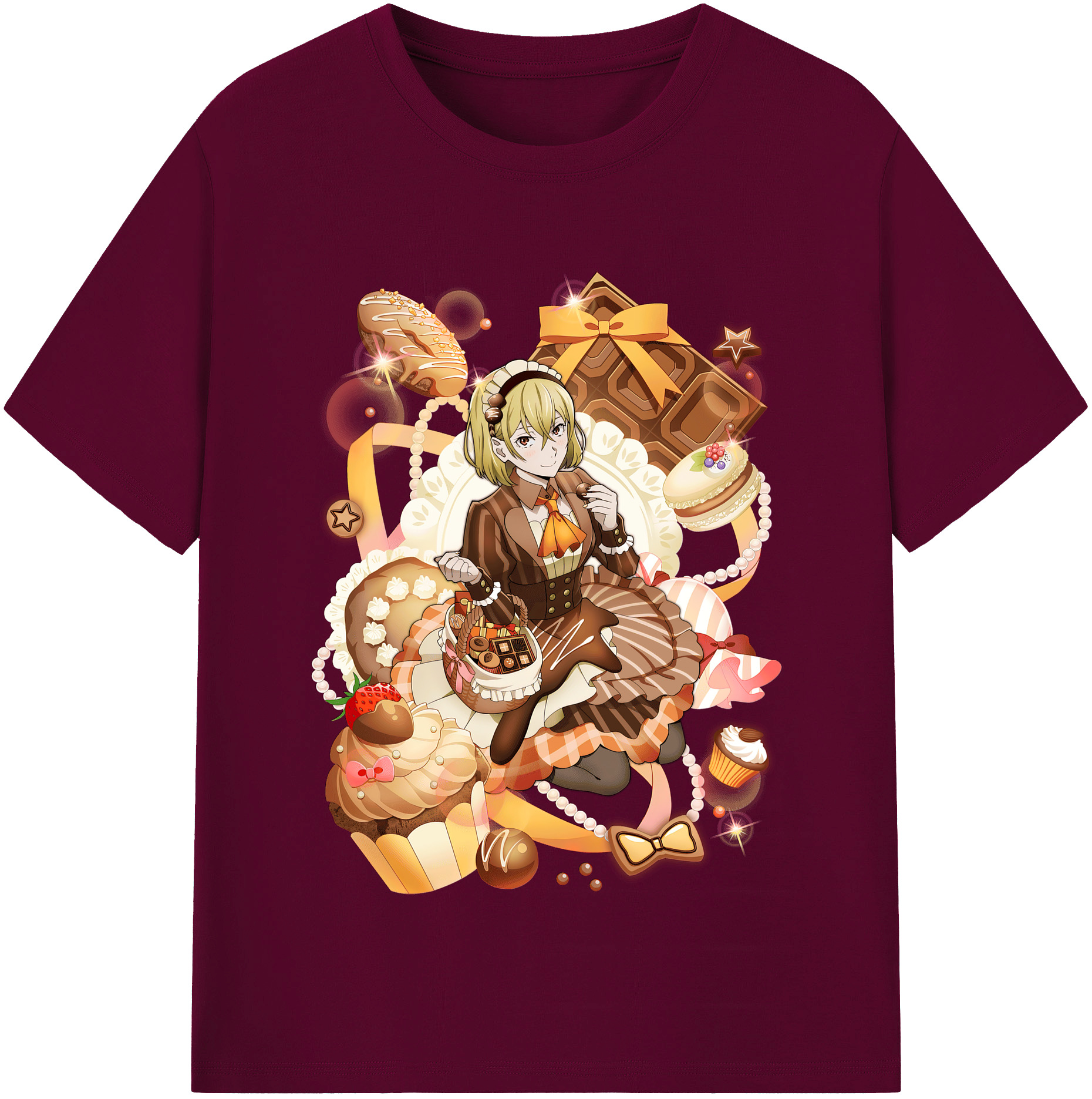 （画像用） 文豪ストレイドッグス Bungo Stray Dogs レディースカジュアルプリントTシャツ（綿100％）